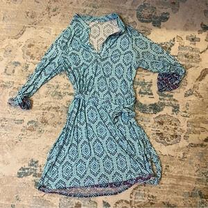 PinkBlush Maternity Fit & Flair Dress Size Large